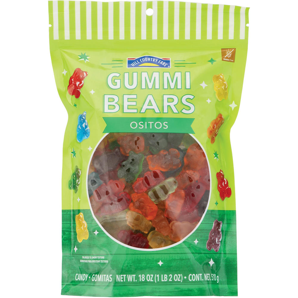 Hill Country Fare Gummi Bears, 18 oz