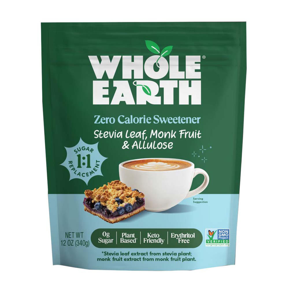 Whole Earth Sweetener Company Zero Calorie Sweetener, 12 oz