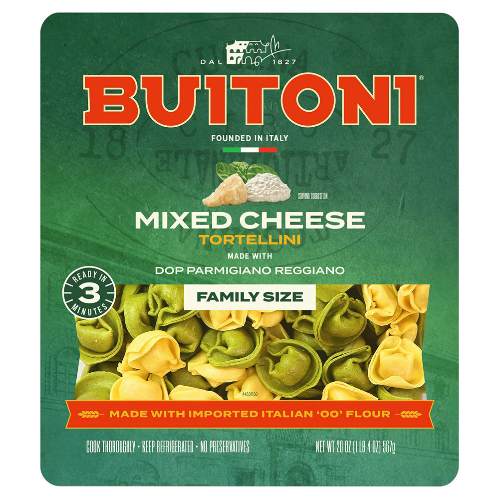Buitoni Mixed Cheese Tortellini Pasta - Family Size, 20 oz