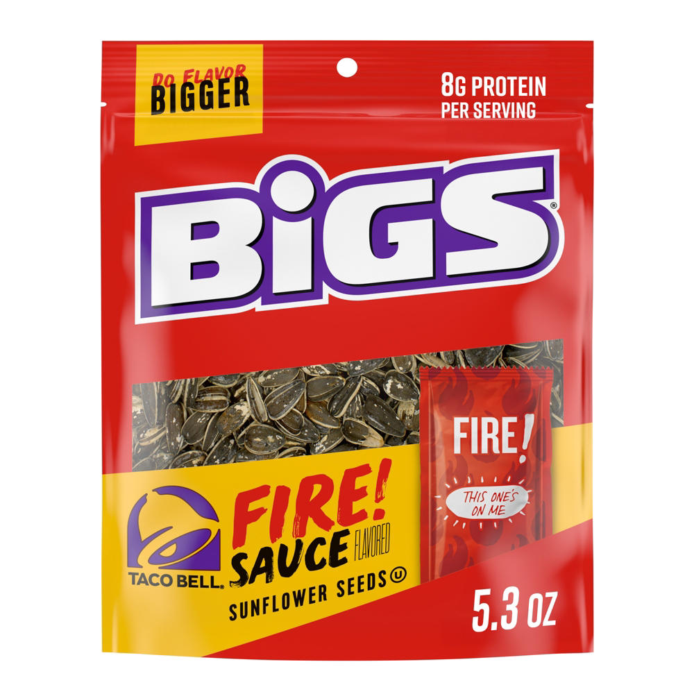 BIGS Sunflower Seeds - Fire Flavored, 5.35 oz