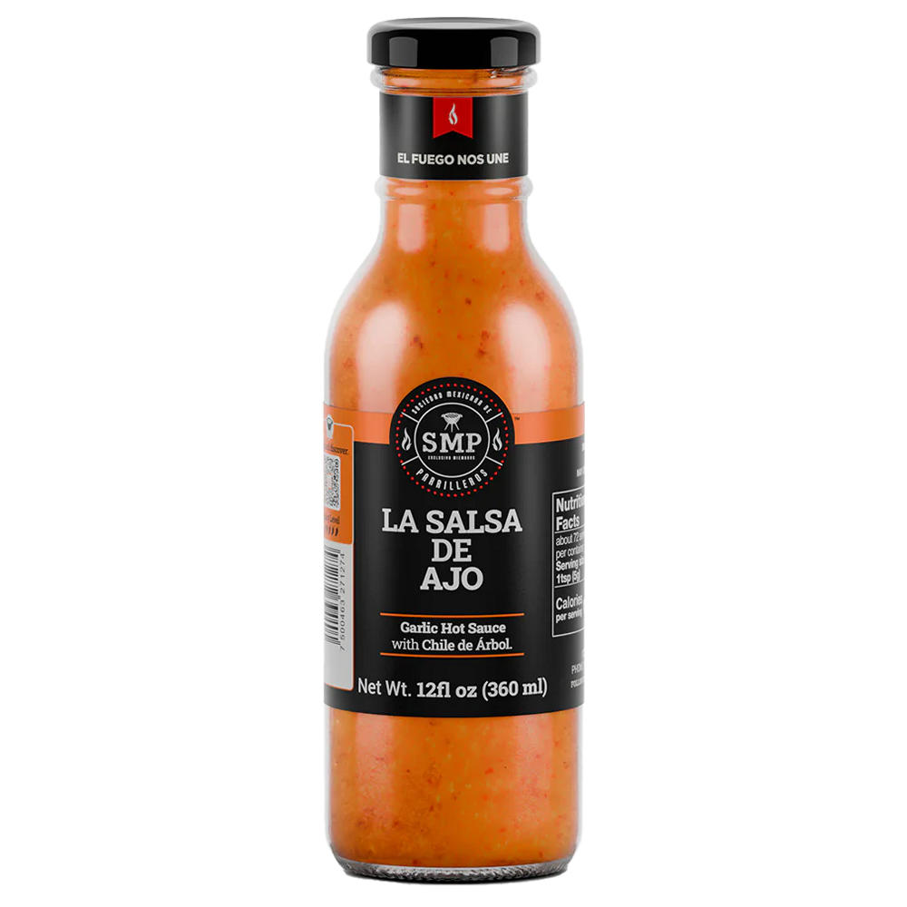 Sociedad Mexicana De Parriller La Salsa de Ajo, 12 oz