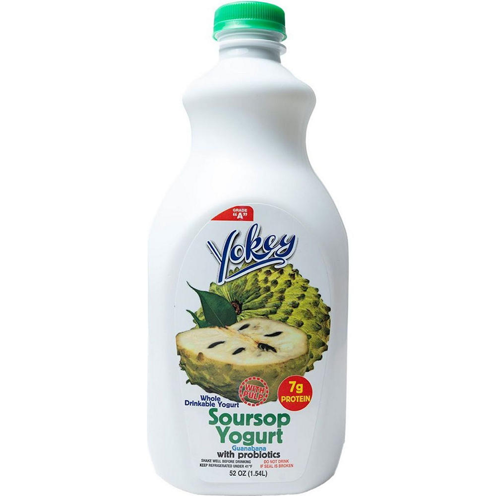 Yokey Drinkable Yogurt - Soursop Guanabana, 52 oz