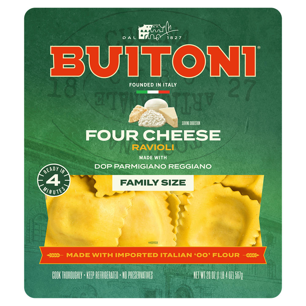 Buitoni Four Cheese Ravioli - Family Size, 20 oz