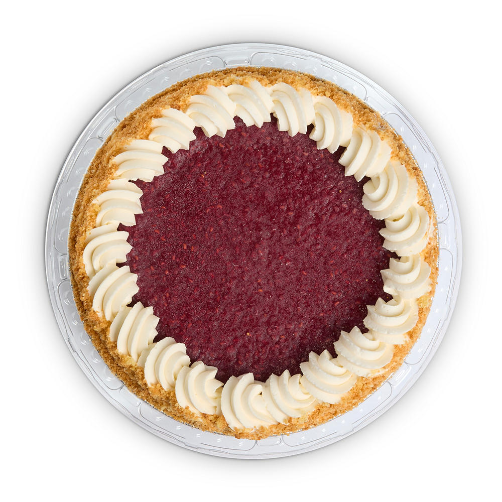 H-E-B Bakery Raspberry & Vanilla Bean Cream Pie, 9"