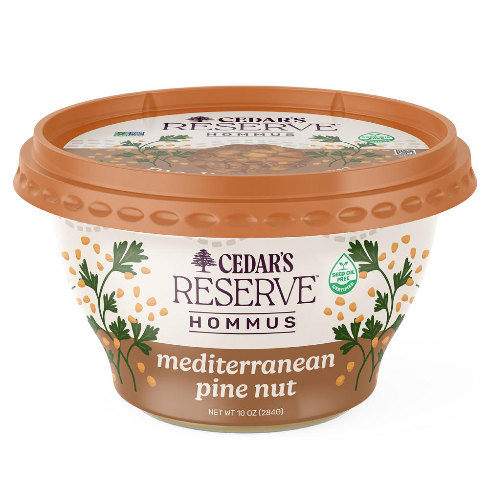 Cedar's Reserve Hommus Mediterranean Pine Nut, 10 oz