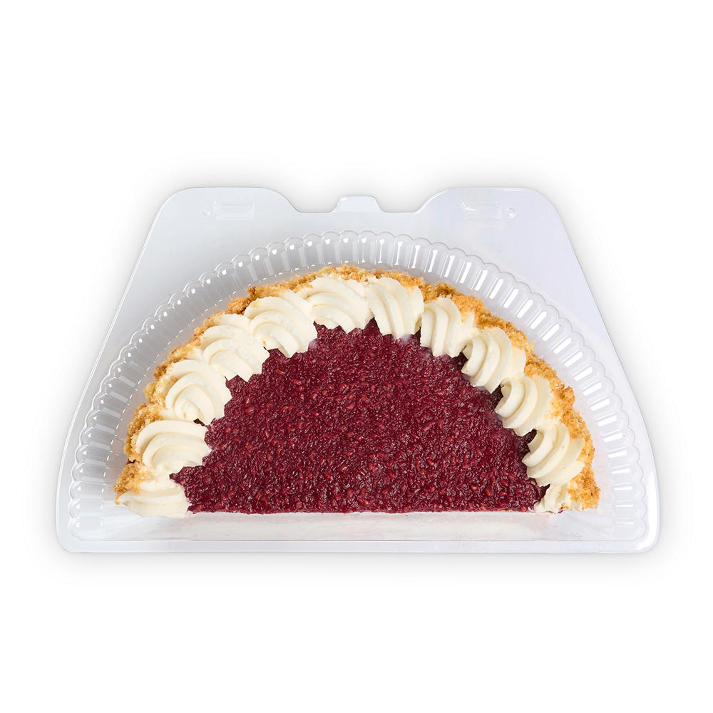 H-E-B Bakery Half Raspberry & Vanilla Bean Cream Pie