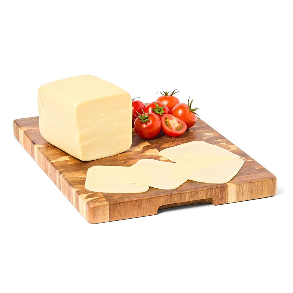 H-E-B Deli Whole Milk Mozzarella Cheese, Custom Sliced, lb