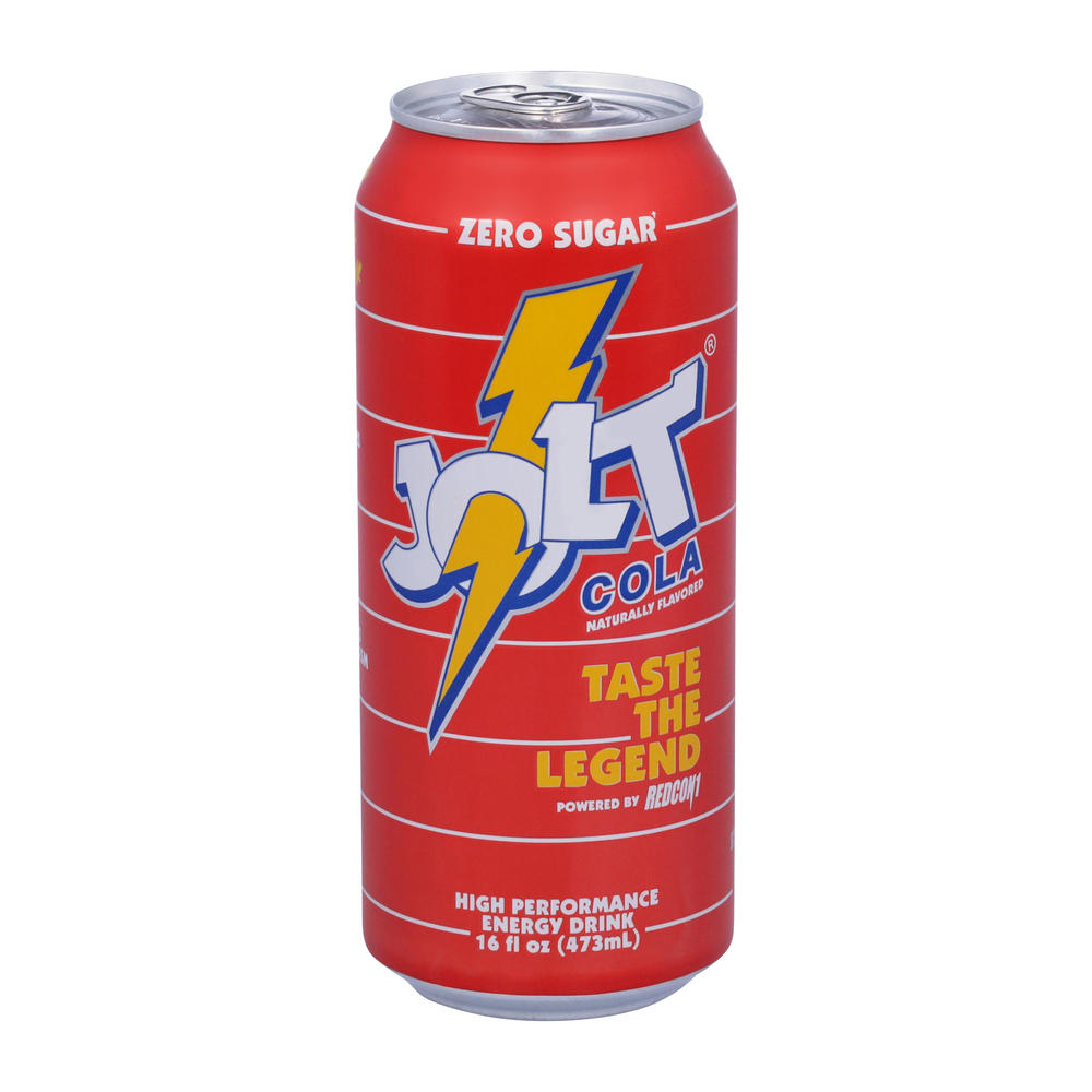 Jolt Cola Zero Sugar Energy Drink, 16 oz