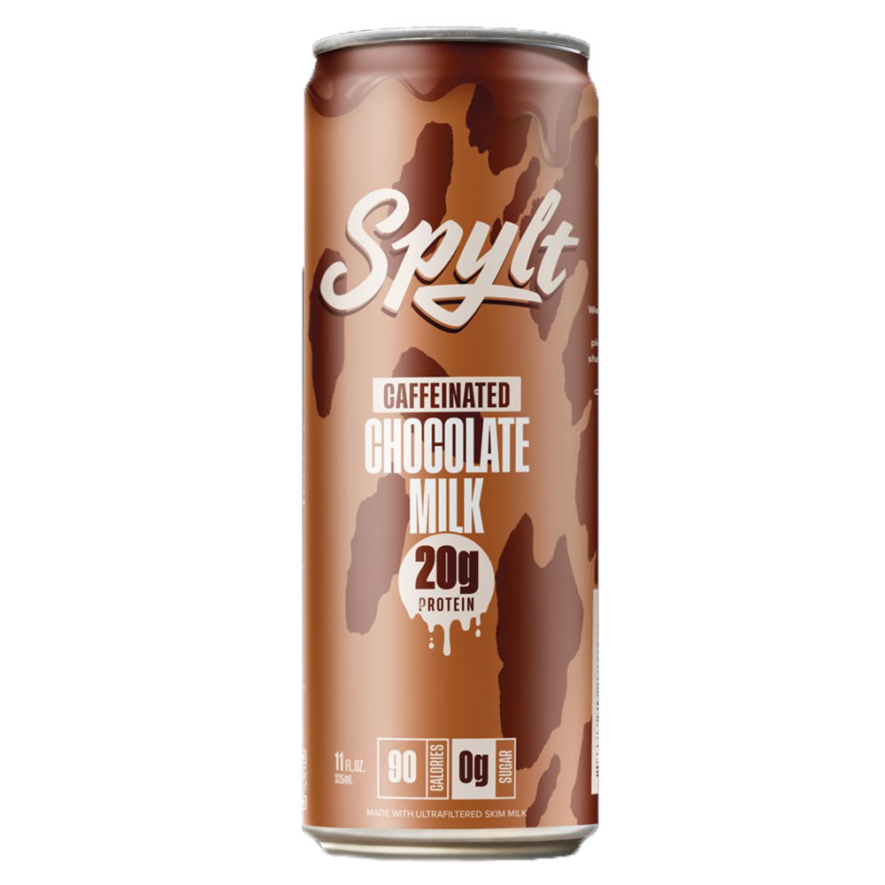 Spylt 20g Protein Caffeinated Chocolate Milk, 11 oz
