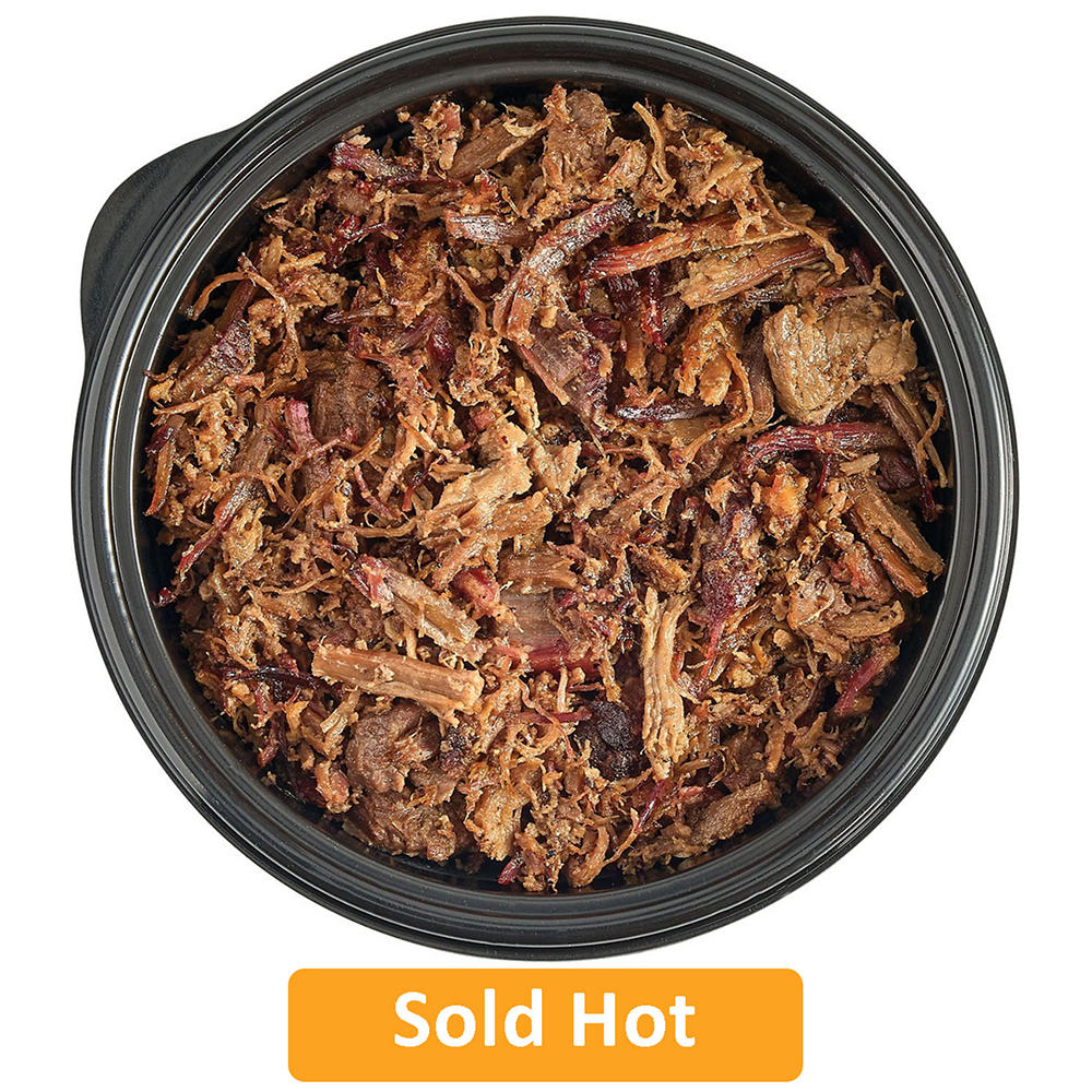 Meal Simple by H-E-B Pit-Smoked Chopped Brisket (Sold Hot), Avg. 1.0 lb