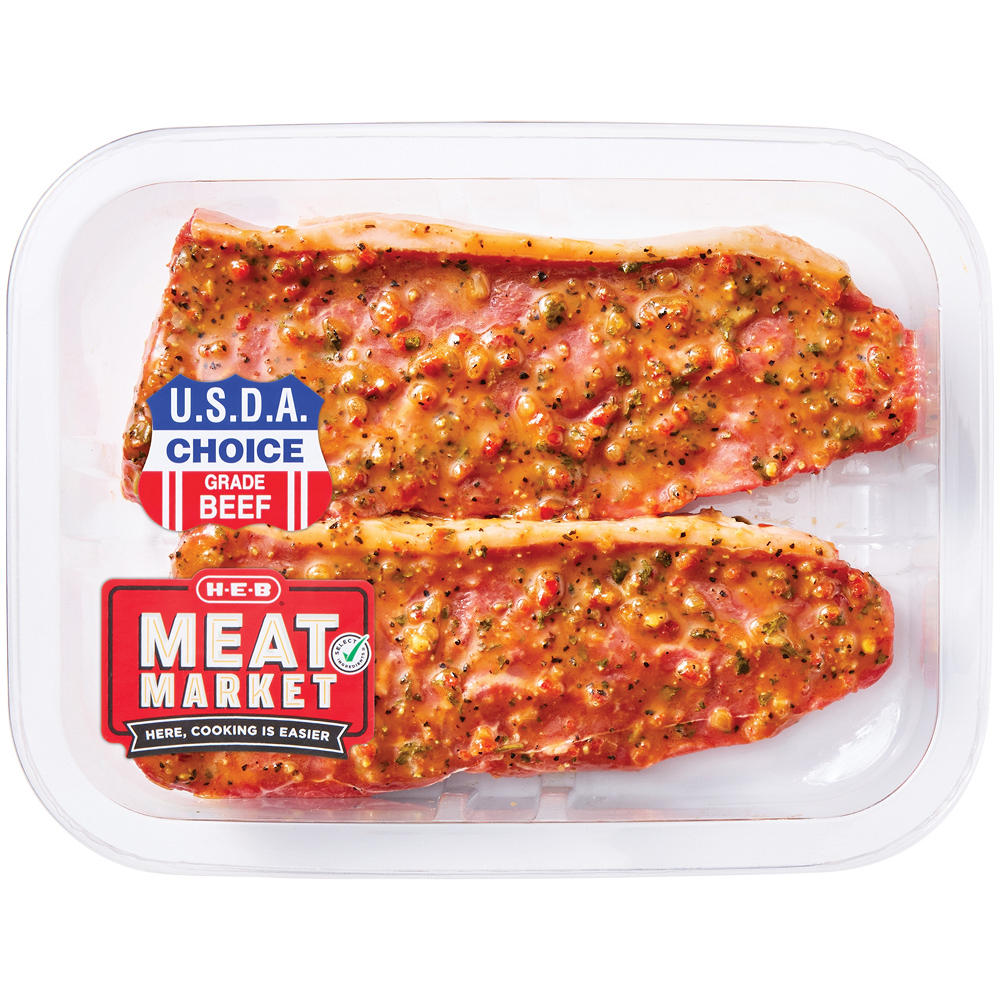 H-E-B Meat Market USDA Choice Southwest Beef Petite Sirloin Steak, Avg. 1.01 lbs