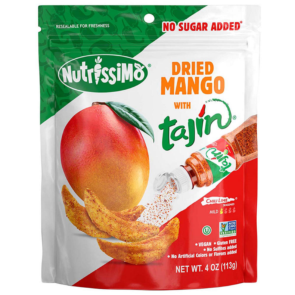 Nutrissimo Dried Mango with Tajin, 4 oz