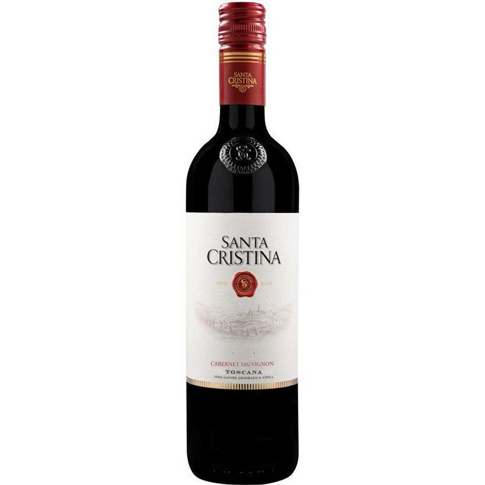 Santa Cristina Toscana Cabernet Sauvignon Italian Red Wine, 750 mL