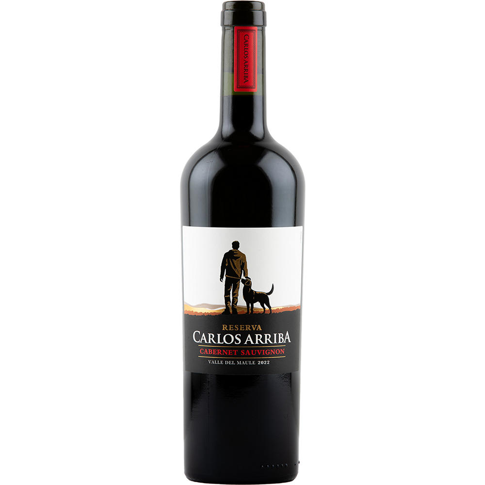 Carlos Arriba Reserva Cabernet Sauvignon Chile Red Wine, 750 mL