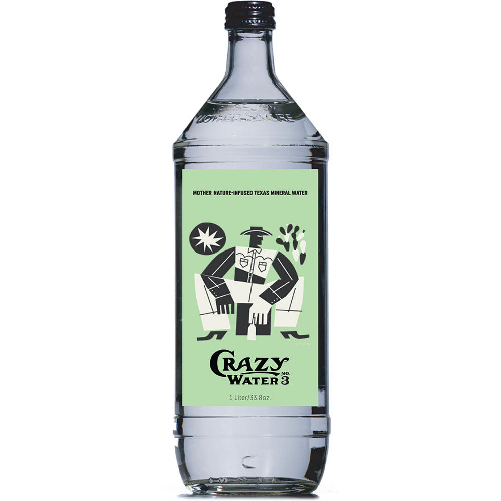 Crazy Water Mineral Water - Collectible No. 3, 1 L