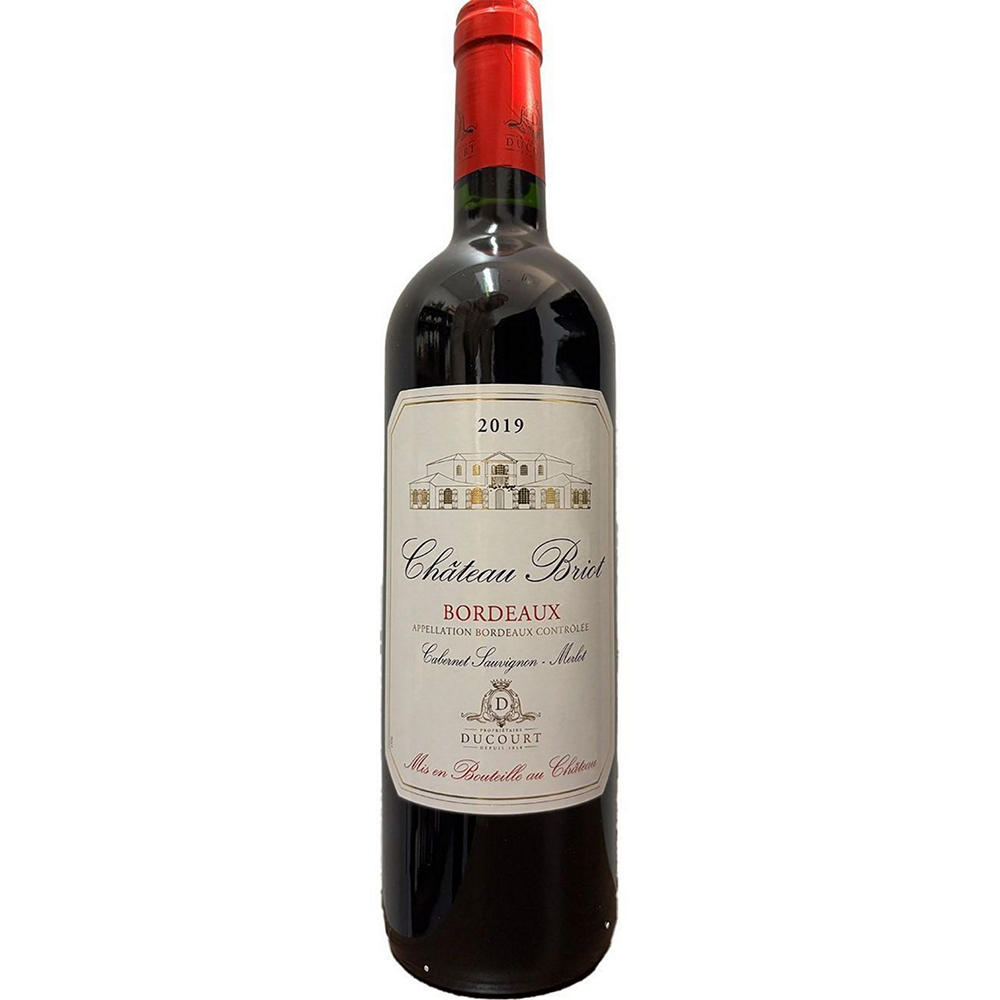 Chateau Briot Bordeaux French Red Wine, 750 mL