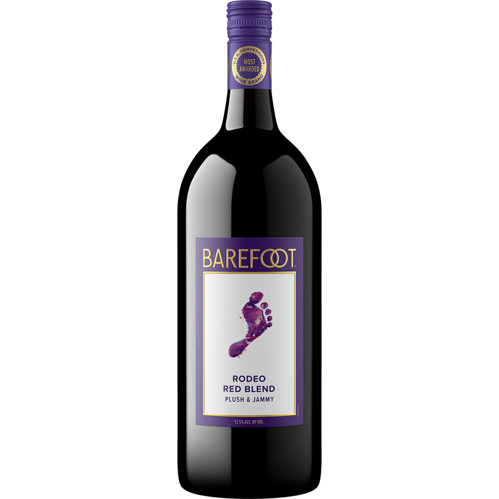 Barefoot Rodeo Red Blend California Wine, 1.5 L