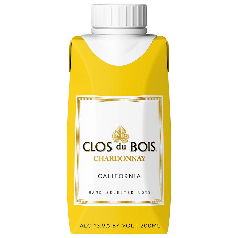 Clos Du Bois Chardonnay  California White Wine, 200 mL