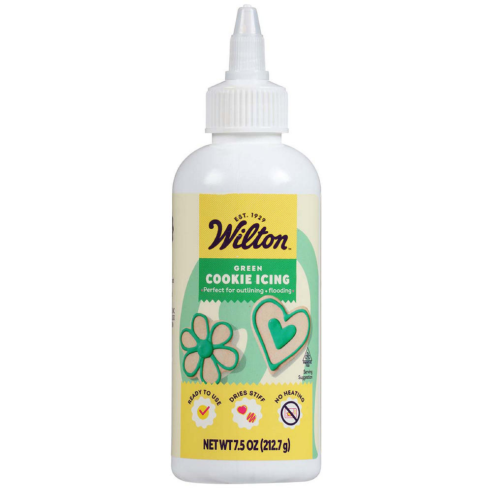 Wilton Green Cookie Icing, 7.5 oz