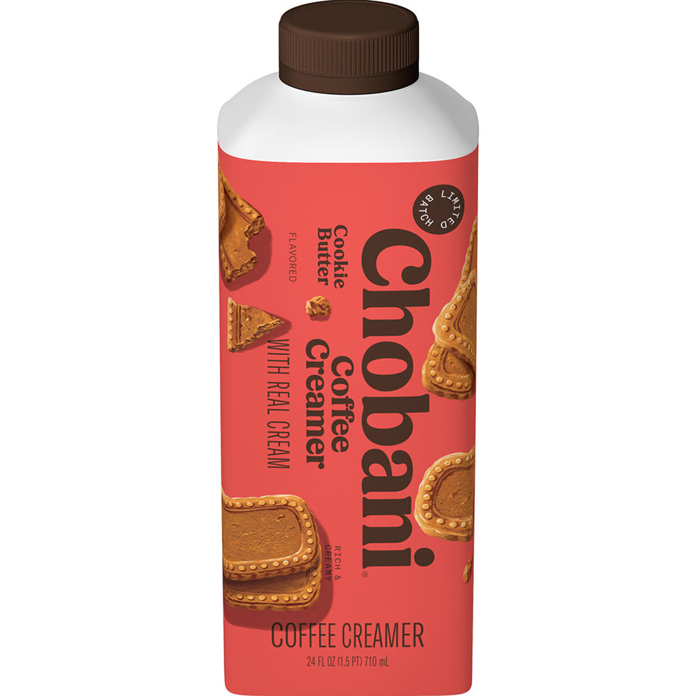 Chobani Liquid Coffee Creamer - Cookie Butter, 24 oz