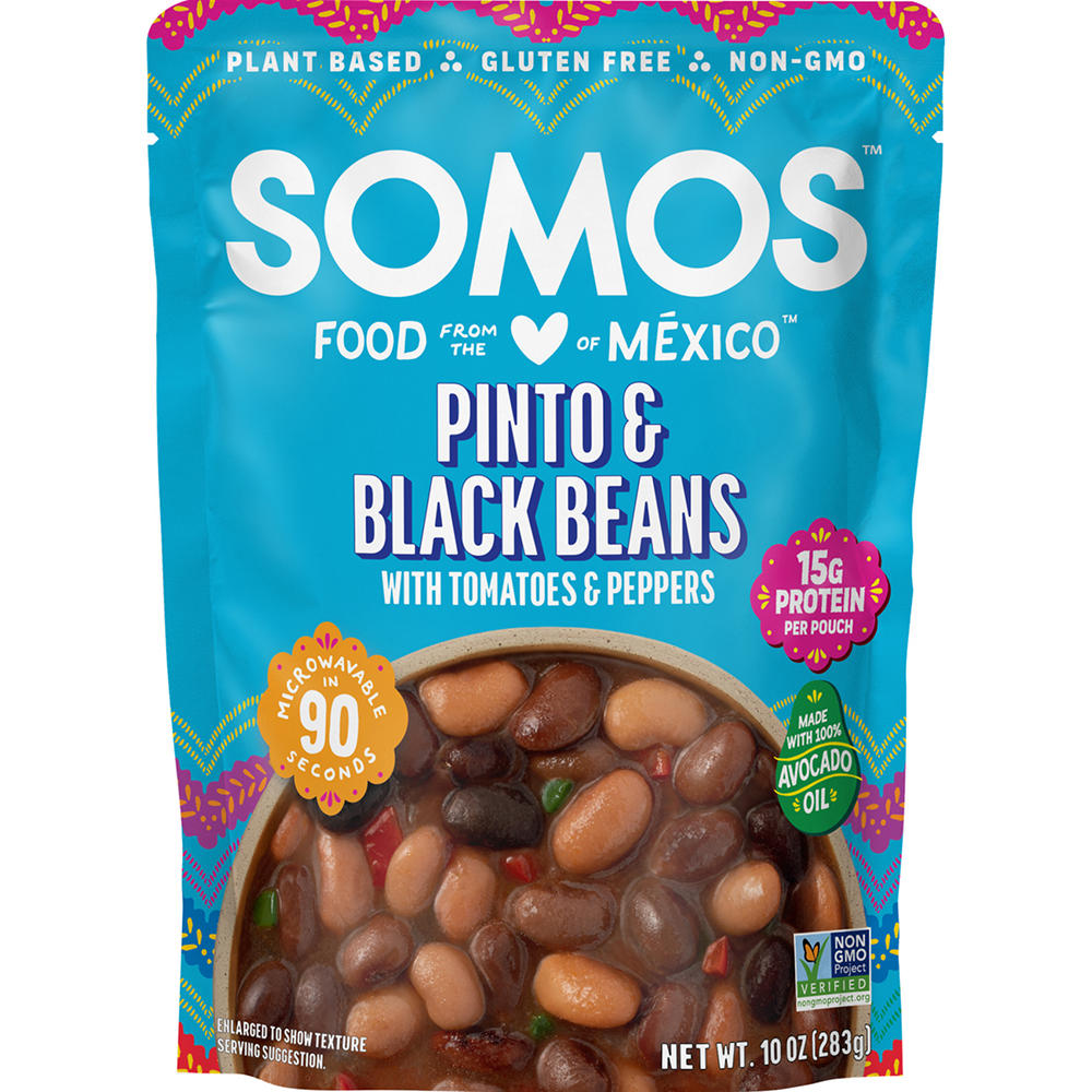 SOMOS Pinto & Black Beans, 10 oz