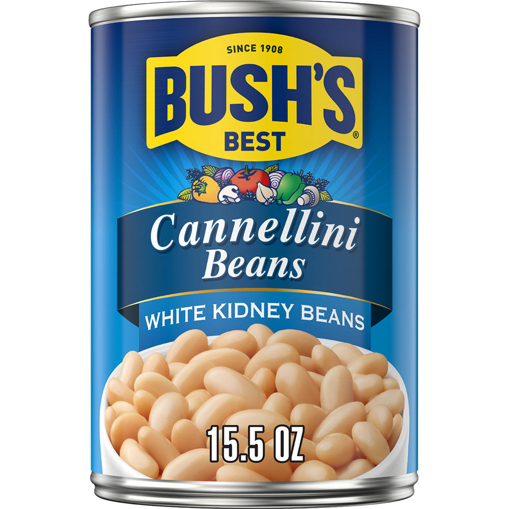 Bush's Best Cannellini White Kidney Beans, 15.5 oz