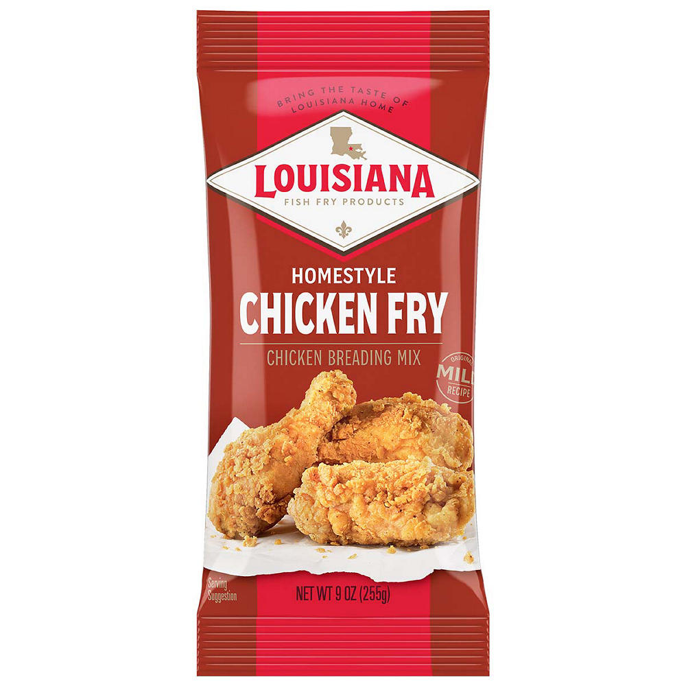 Louisiana Fish Fry Products Homestyle Chicken Fry Breading Mix, 9 oz