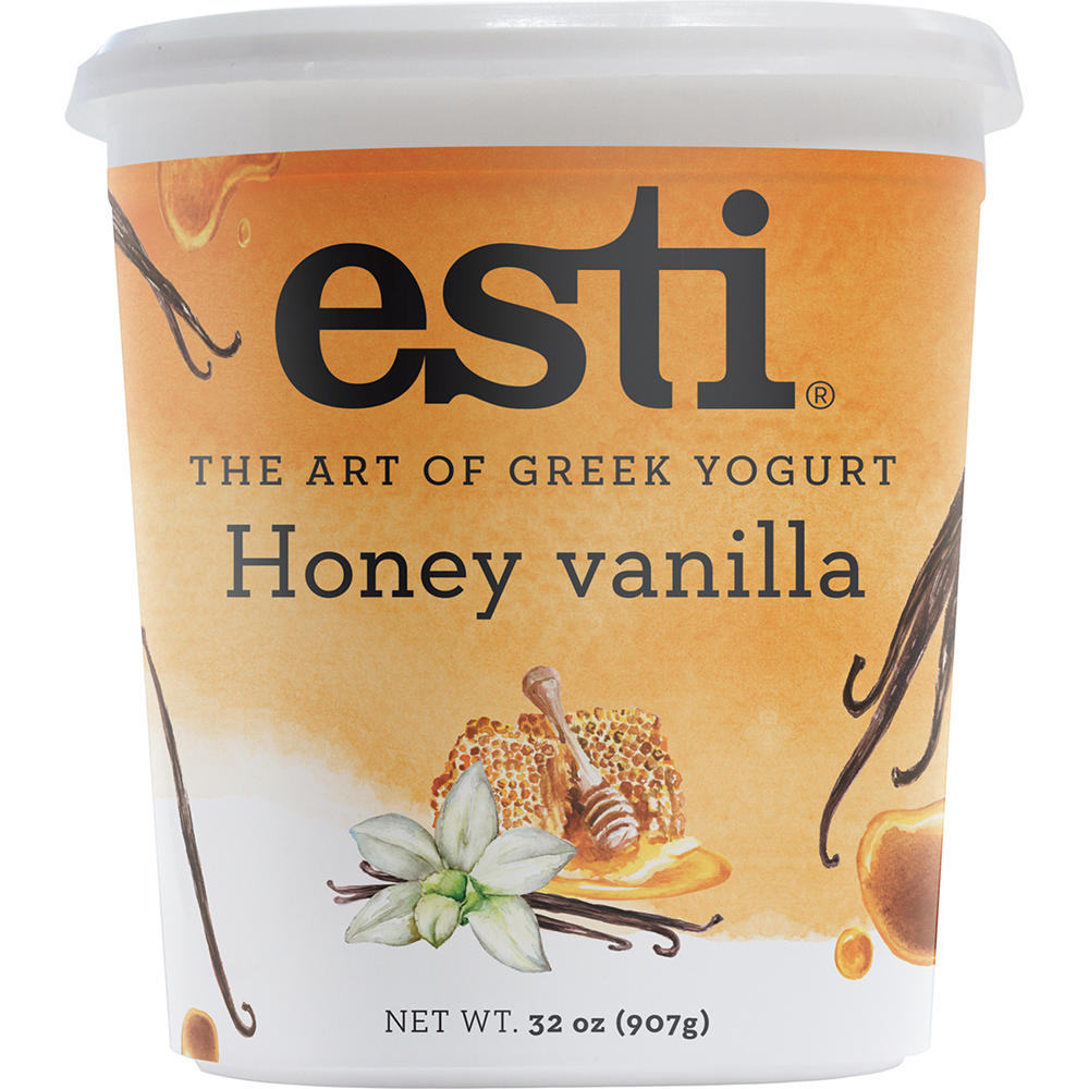 Esti Greek Yogurt - Honey Vanilla, 32 oz
