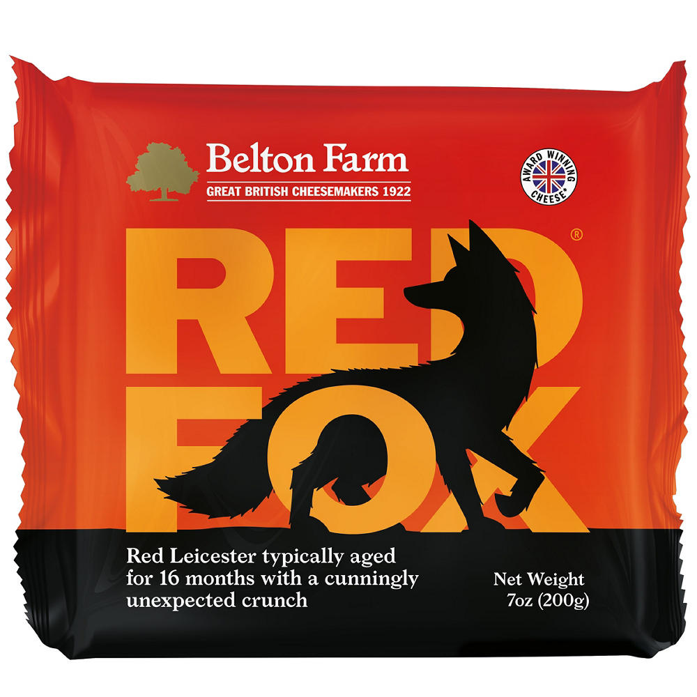 Belton Farms Red Fox Cheddar Cheese, 7 oz