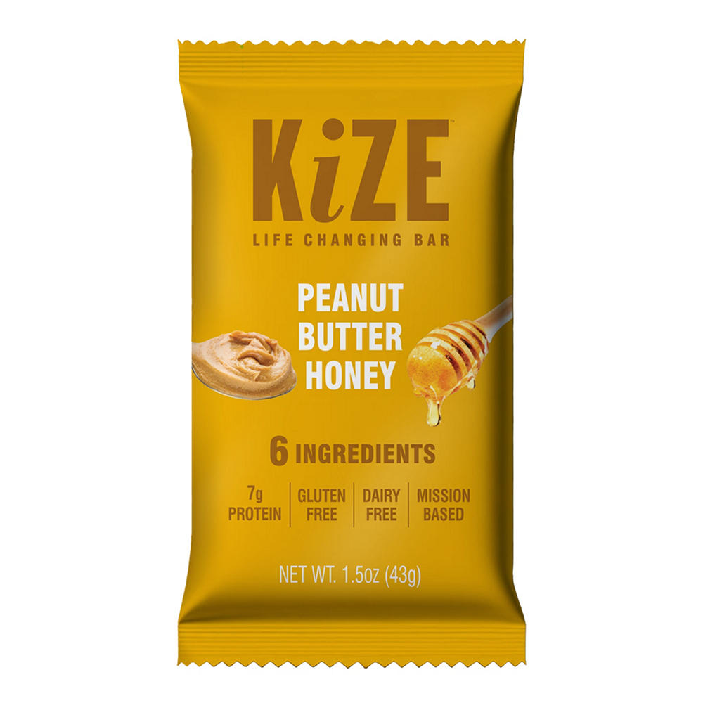 Kize Life Changing Bar - Peanut Butter Honey, 1.5 oz