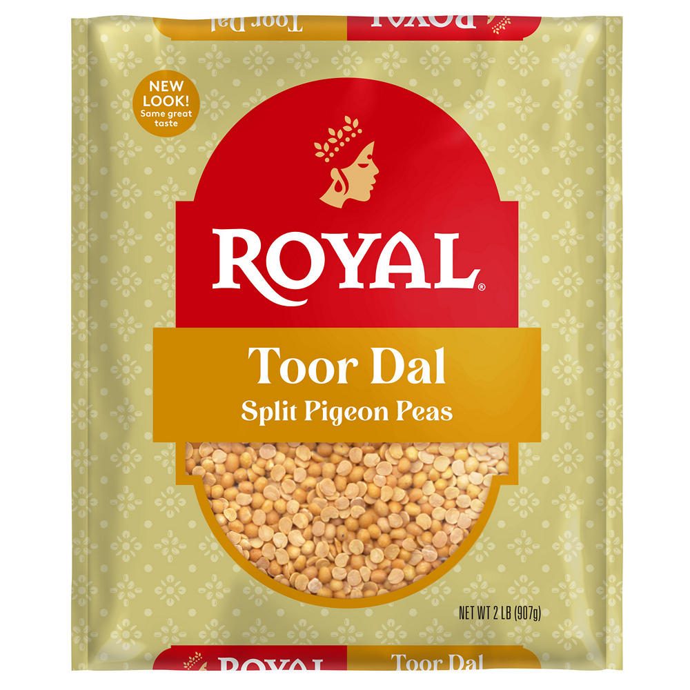 Royal Toor Dal Split Pigeon Peas, 2 lbs