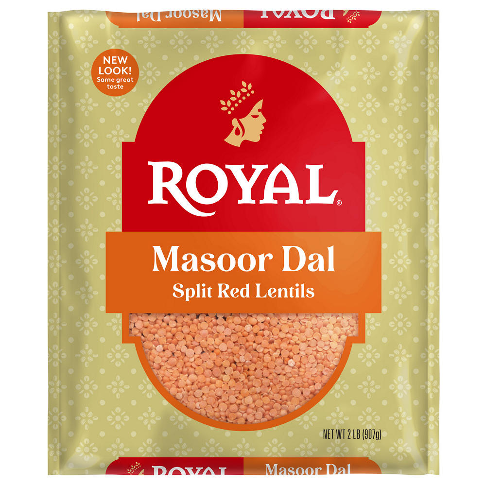 Royal Masoor Dal Split Red Lentils, 2 lbs
