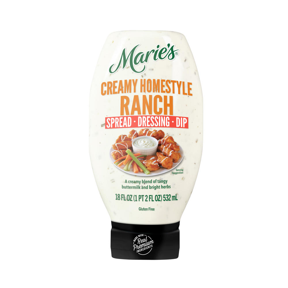 Marie's Creamy Homestyle Ranch Dressing (Sold Cold), 18 fl oz