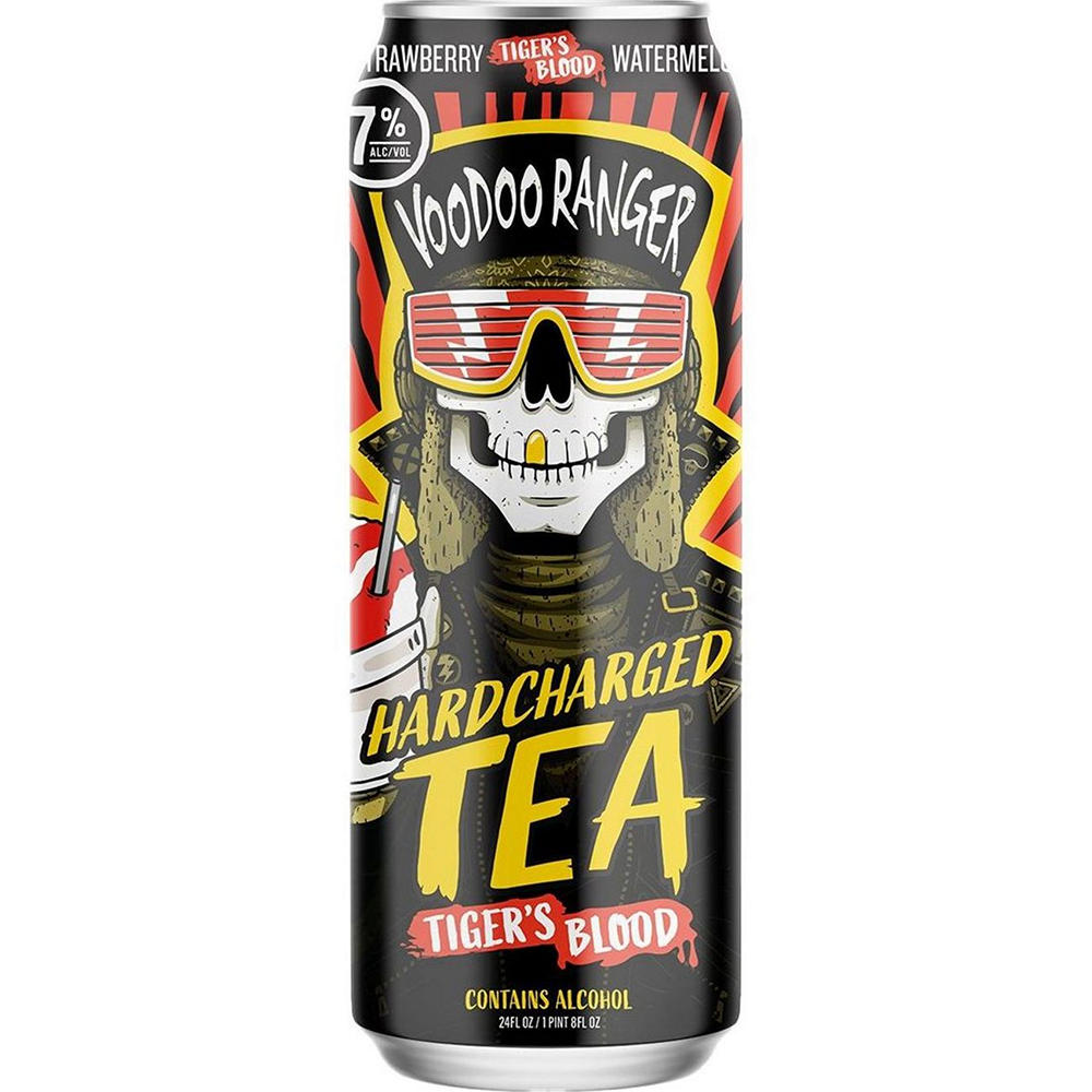 New Belgium VooDoo Ranger Hardcharged Tea Tigers Blood, 24 oz