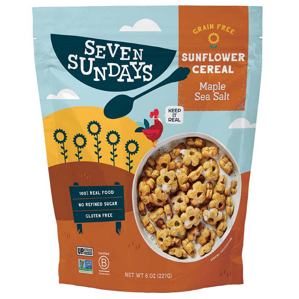 Seven Sundays Grain Free Sunflower Cereal - Maple Sea Salt , 8 oz