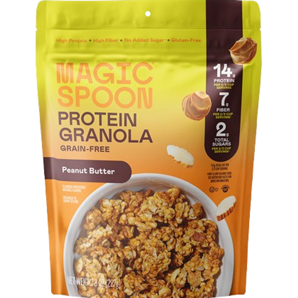 Magic Spoon 14g Protein Grain-Free Granola - Peanut Butter, 8 oz