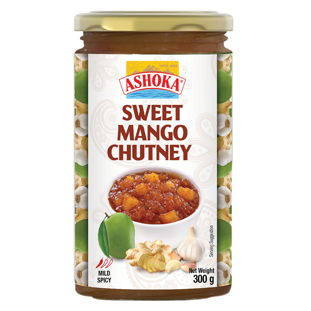 Ashoka Sweet Mango Chutney, 10.6 oz