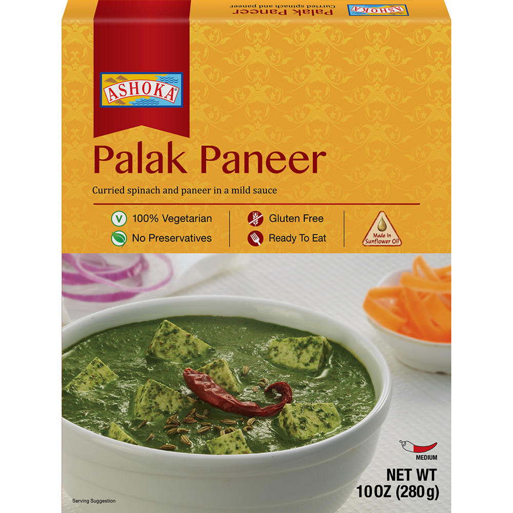 Ashoka Palak Paneer, 10 oz