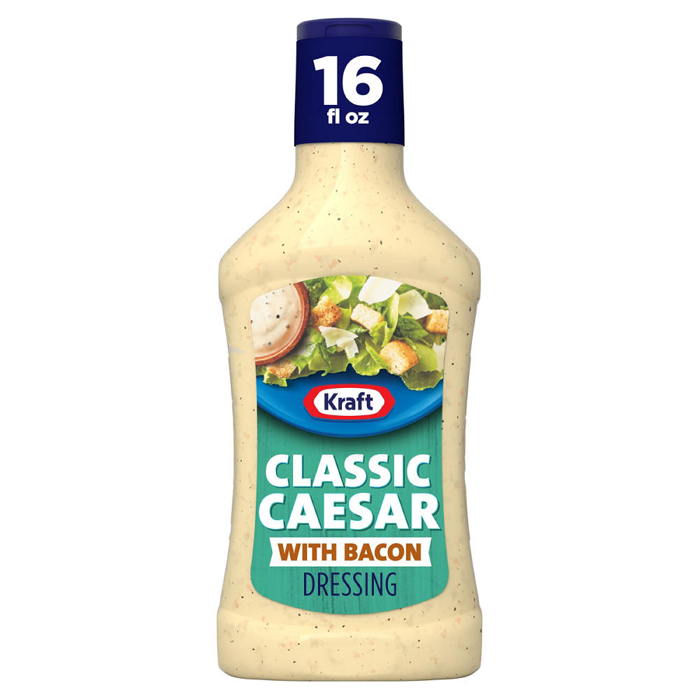 Kraft Caesar with Bacon Dressing, 16 oz