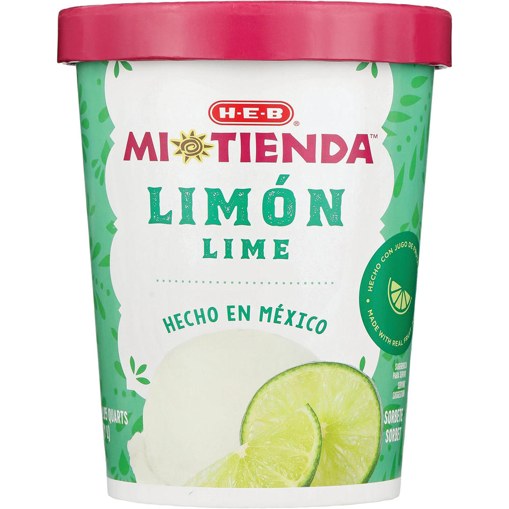 H-E-B Mi Tienda Sorbete de Limón, 1.05 qt
