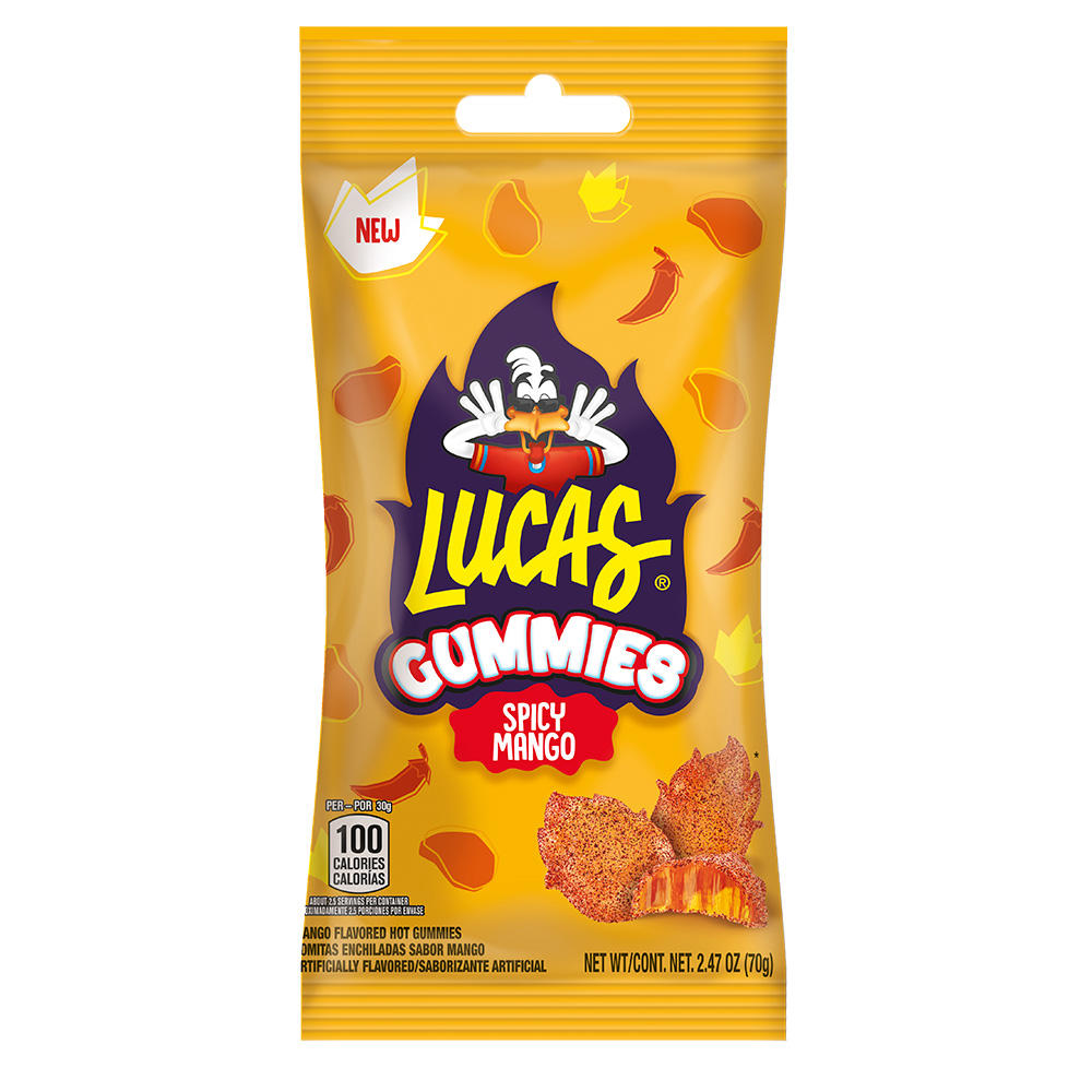 Lucas Spicy Mango Gummies, 2.47 oz