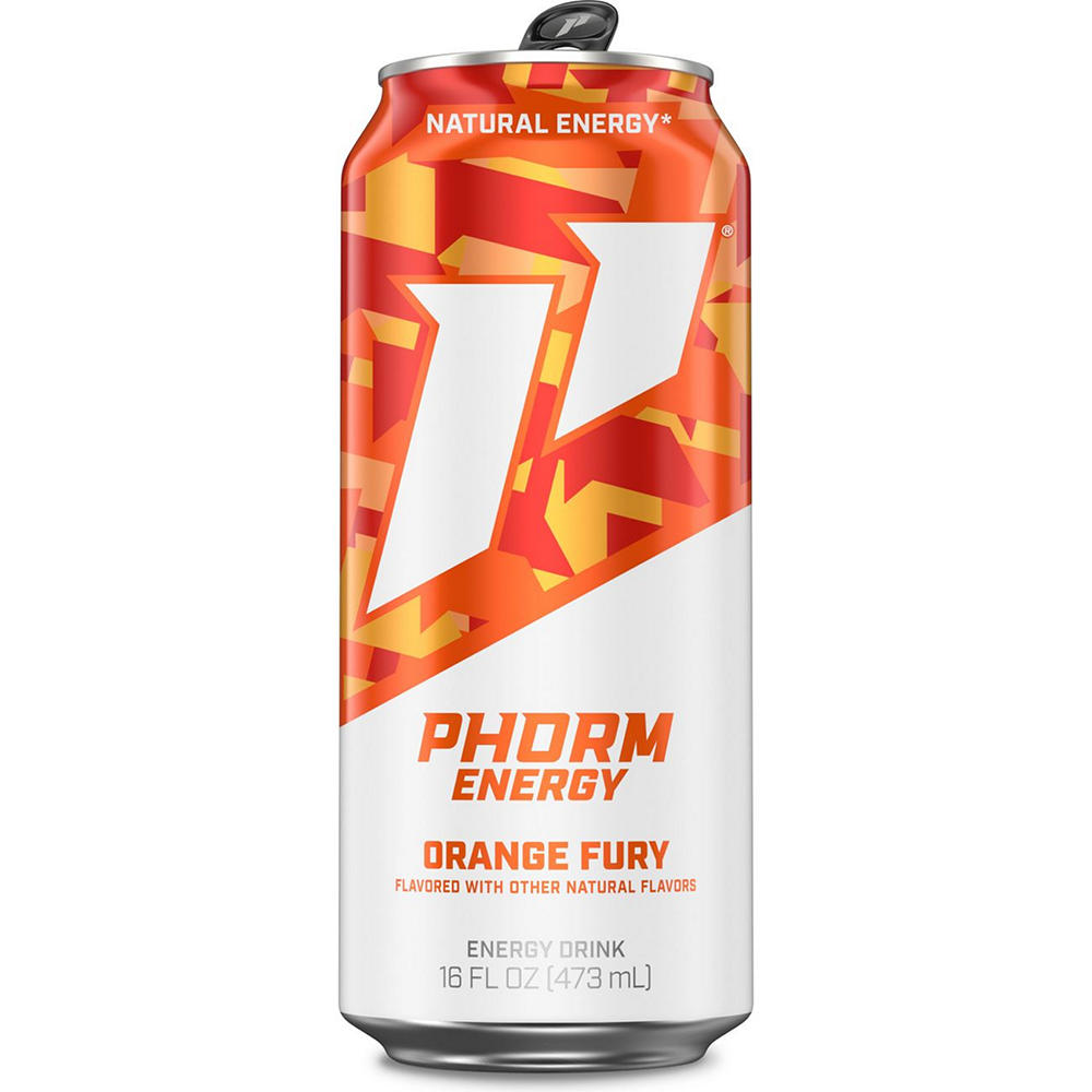 Phorm Energy Drink - Orange Fury, 16 oz