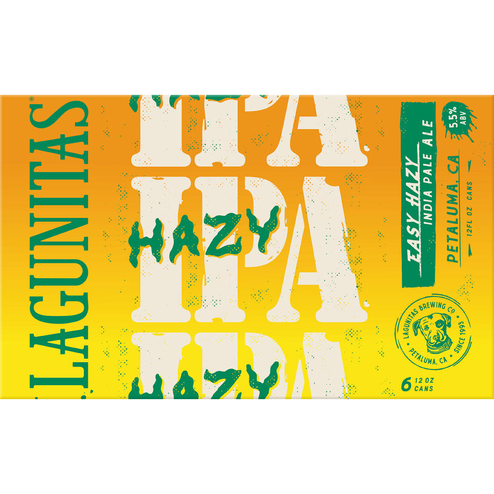 Lagunitas Easy Hazy IPA 6 pk Cans, 12 oz