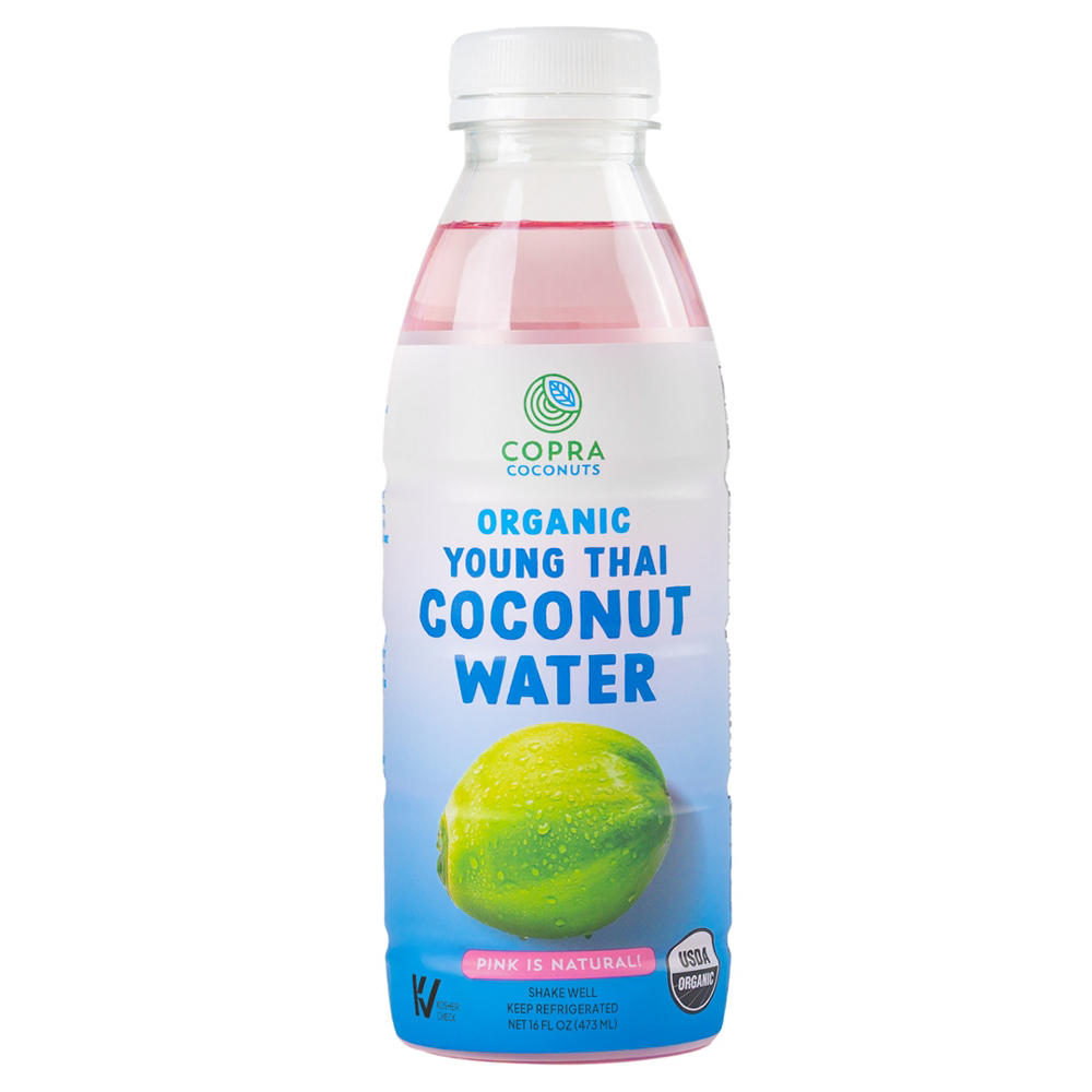 Copra Coconuts Organic Young Thai Coconut Water, 16 fl oz