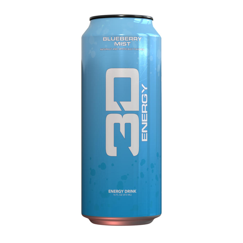3D Energy Drink - Blueberry Mist, 16 oz