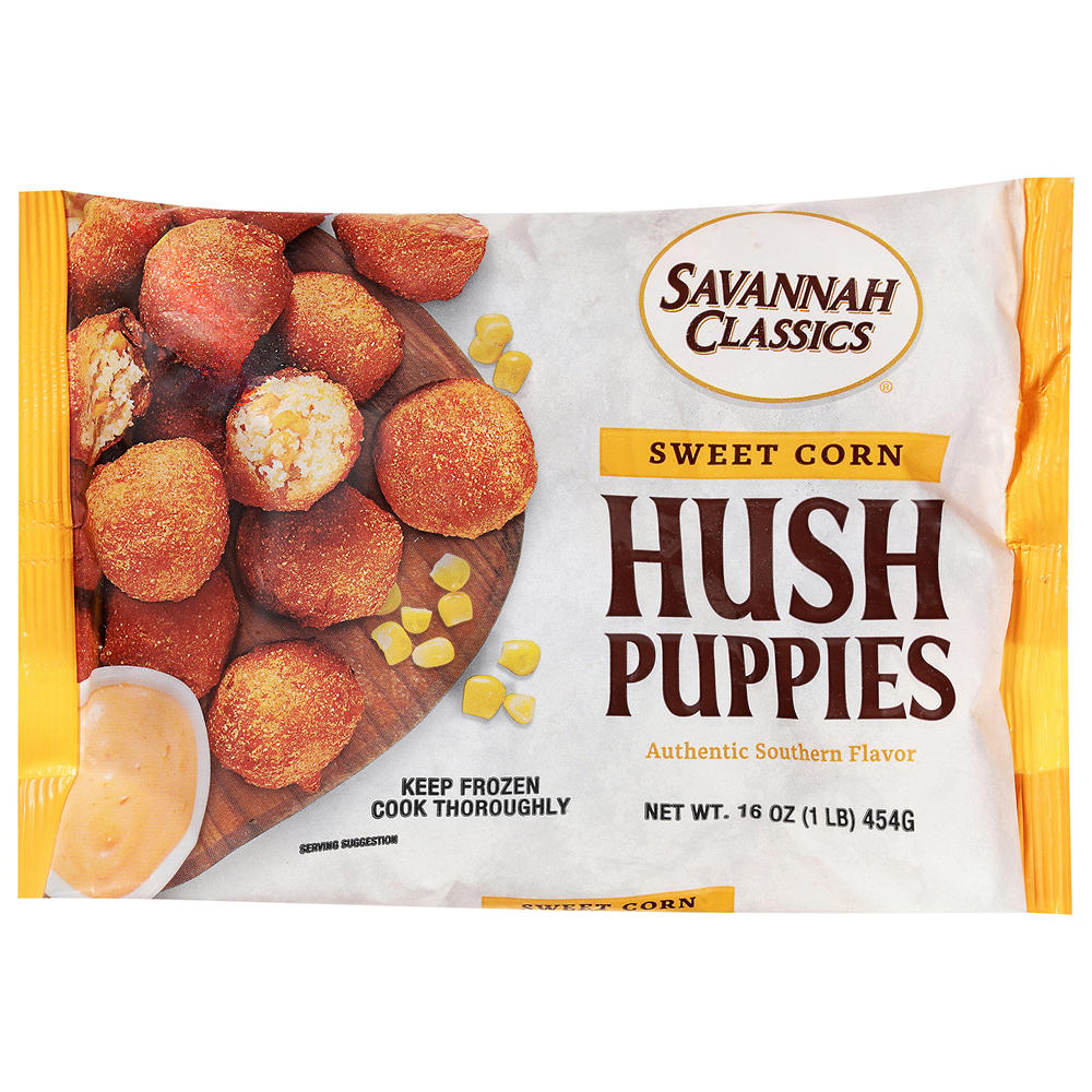 Savannah Classics Frozen Sweet Corn Hush Puppies, 16 oz