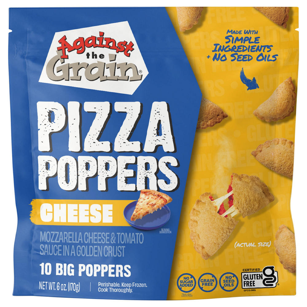 Against the Grain Gluten Free Pizza Poppers - Cheese, 10 ct