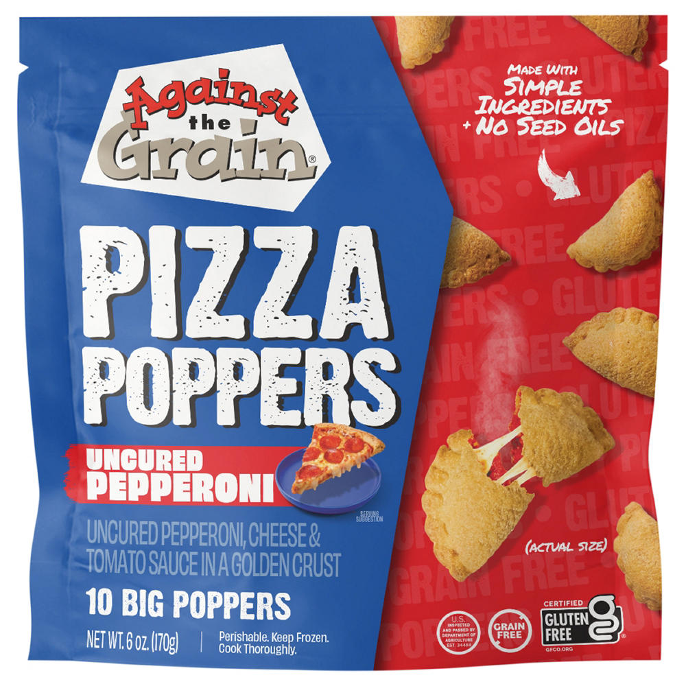 Against the Grain Gluten Free Pizza Poppers - Pepperoni, 10 ct