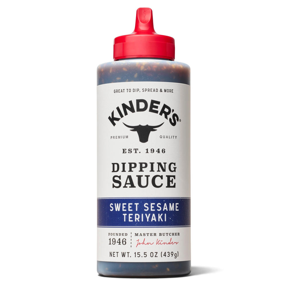 Kinder's Dipping Sauce - Sweet Sesame Teriyaki, 15.5 oz