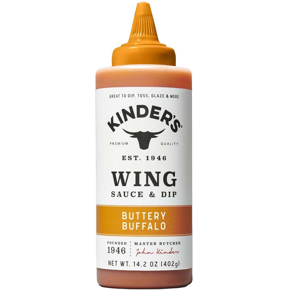 Kinder's Wing Sauce & Dip - Buttery Buffalo, 14.2 oz